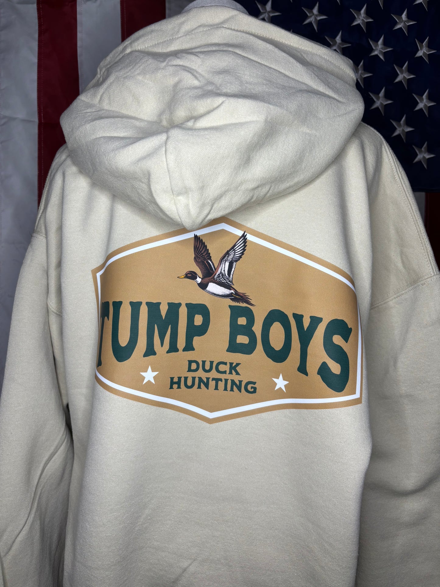 TUMP BOYS APPAREL -DUCK HUNTING -HOODIE