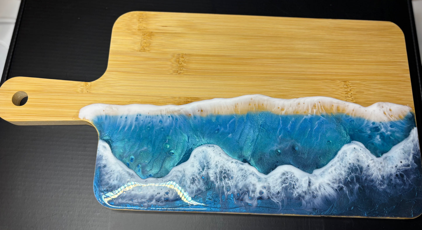 Ocean Resin Cutting Board