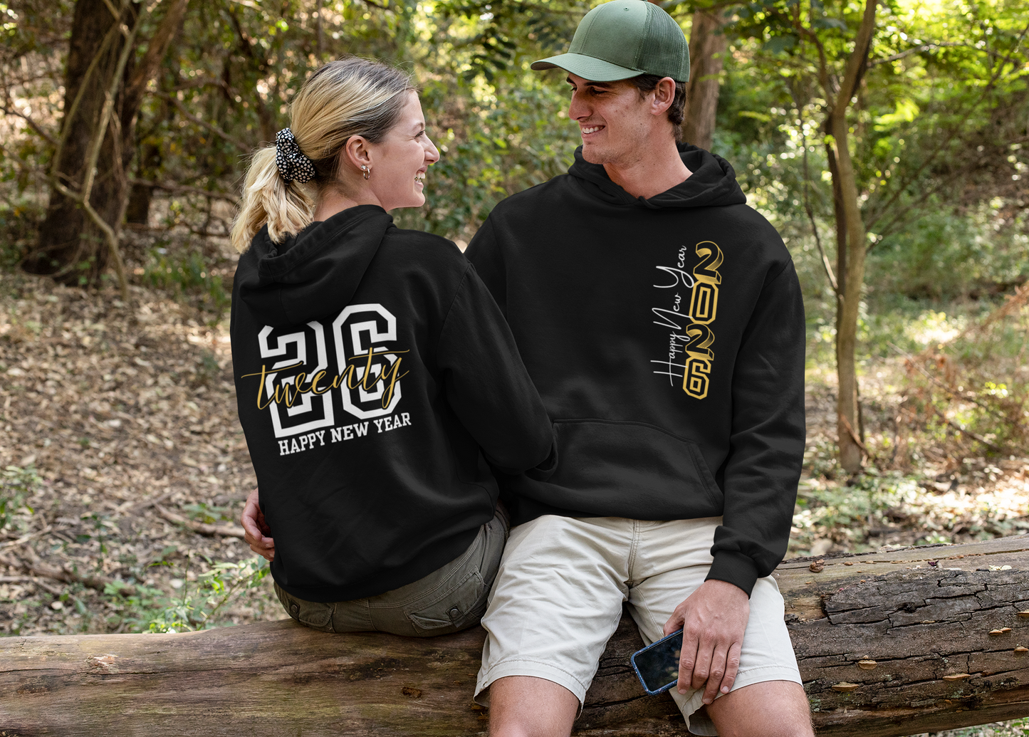 New Year 2026 Yellow - Hoodie Sweatshirt