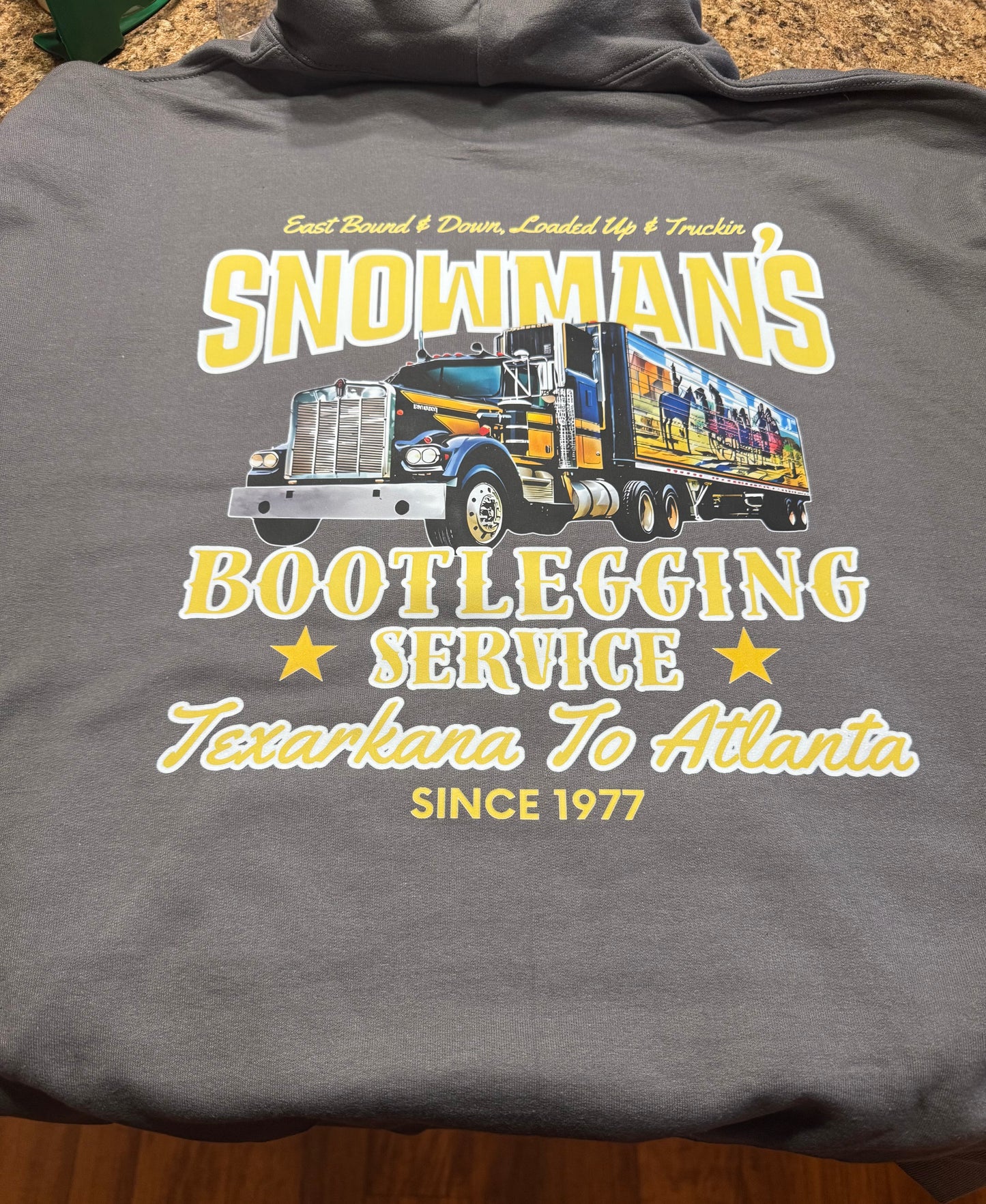 Snowman’s Bootlegging Service Hoodie